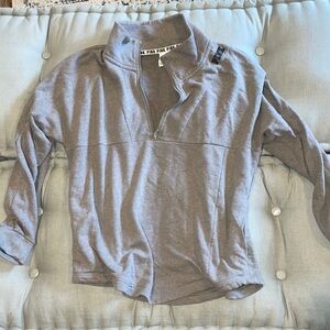 Euc large Victoria’s Secret pink 1/4 zip light weight pullover